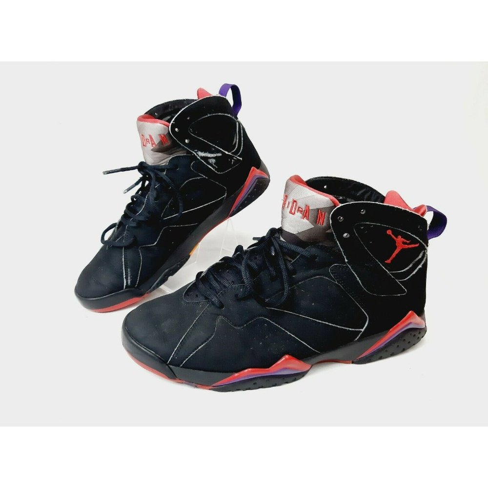 Nike Air Jordan Retro 7 VII Raptors 2012 - Mens Size 13 (Black)